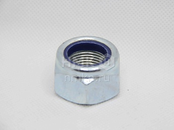 Гайка М14*1,5 с синим нейлоновым кольцом (уп.10 шт)
